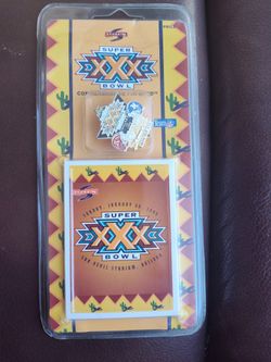 Super Bowl Pin