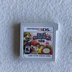 Nintendo 3DS Super Smash Bros Game 