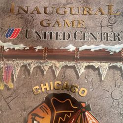 1994 Black Hawks Inaugural Game United Center