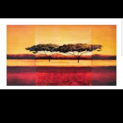 Kenya by Lazlo Emmerich / 54W x 30H inches  Cuadro arte painting wall art