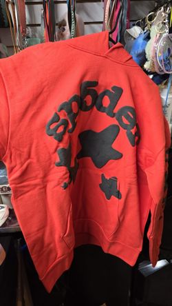 Spider Hoddie Red L,XL