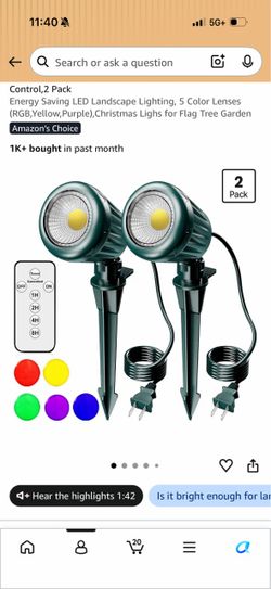 Halloween spotlights