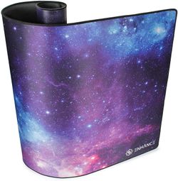 ENHANCE XXXL Gaming Computer Desk Mat - Large Mouse Mat (48x24 Mouse Pad) Extended Table Mousepad with Non-Slip Rubber Grip - Galaxy