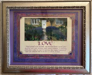 💞Vintage Framed Art Print💞