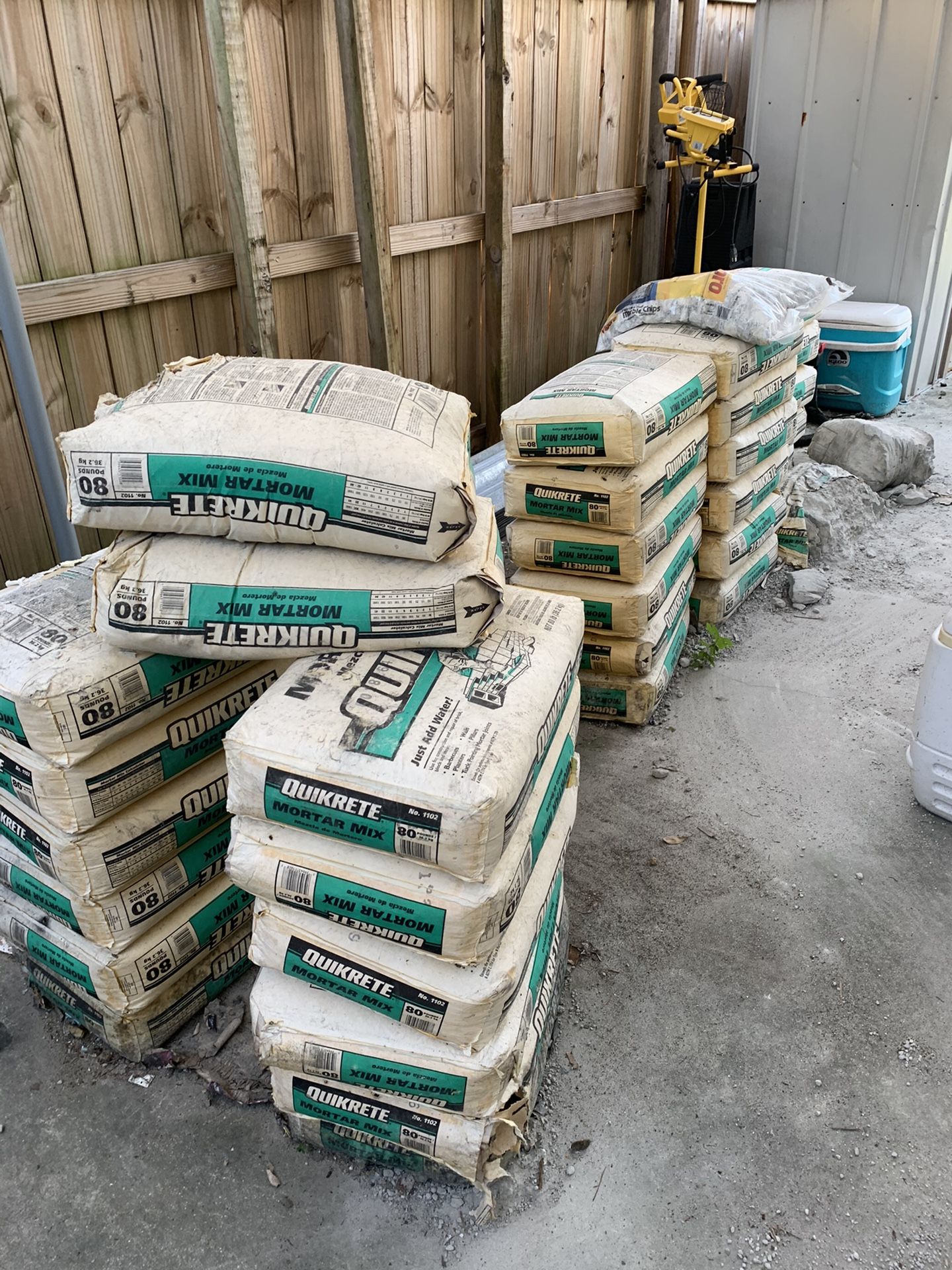 Free bags of concrete quikrete