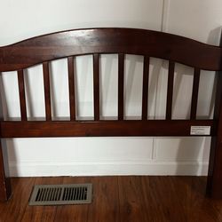 Solid Wood Bed Frame – Clean & Sturdy