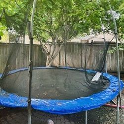 Trampoline New Skirt And Netting