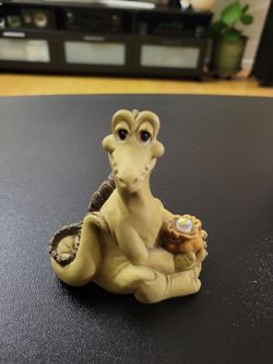 "Van Nuys" M Stoope Panton 1988 Krystonia Dragon SPYKE Ceramic Made in England .