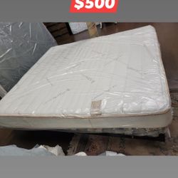 CALI-KING 12 INCH PILLOWTOP ORGANIC COTTON 