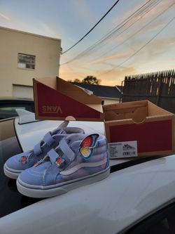 Vans little kids butterfly high sneakers