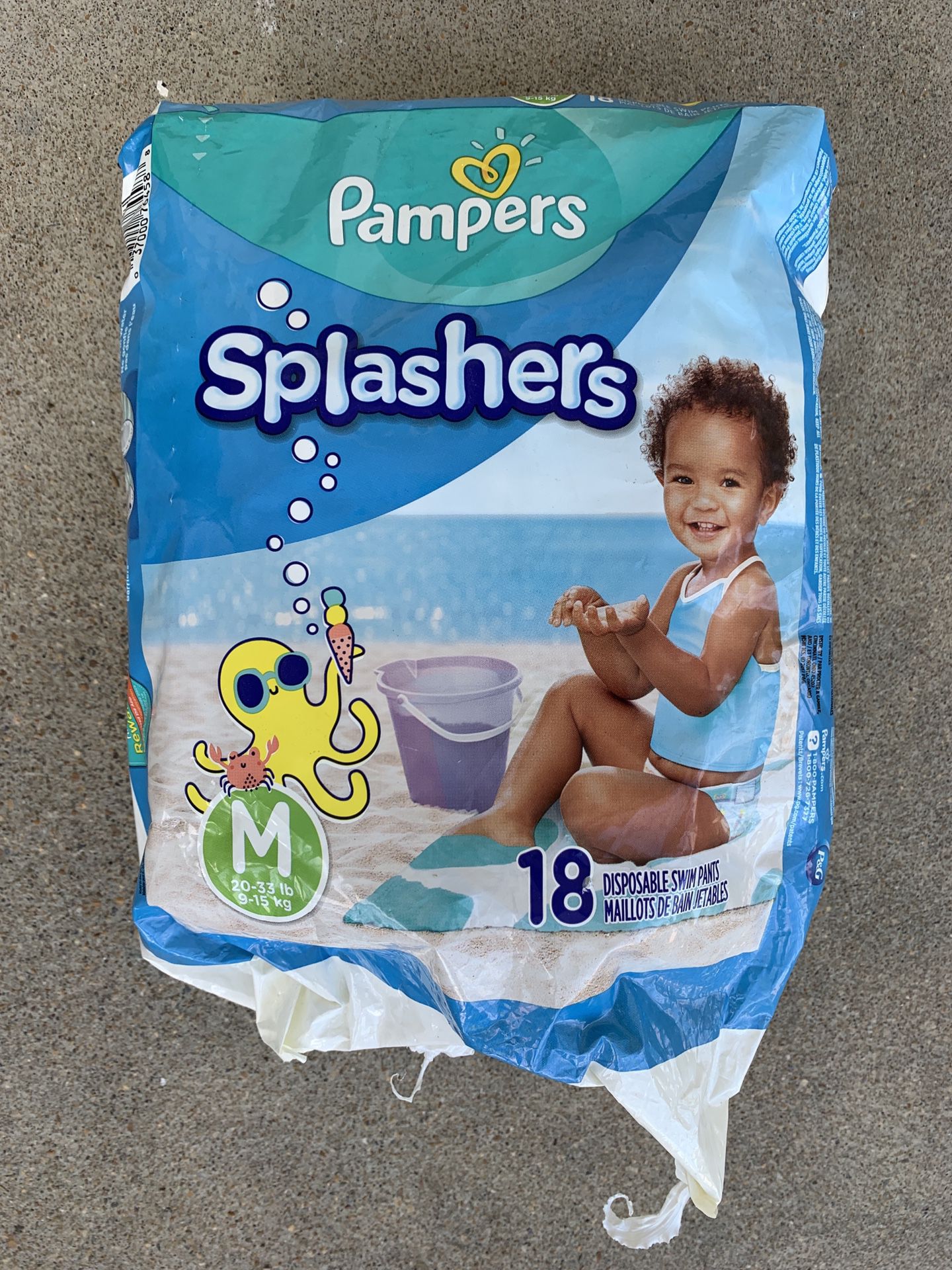 Pampers slashers M 20-33lbs