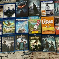 Video CDs And Blue ray Movies 