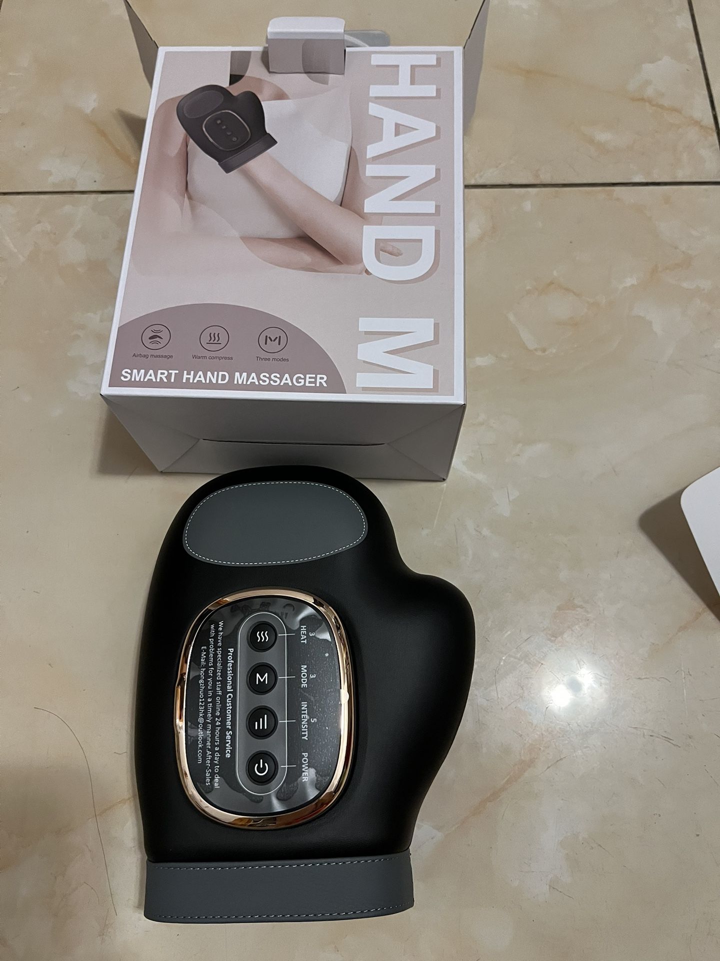 Smart Hand Massager with Heating & Pressing(new In Box)