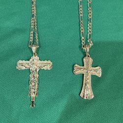 Cruces de oro laminado