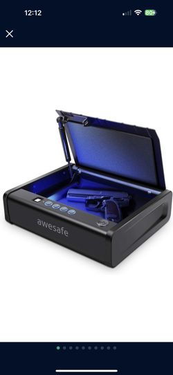 Gun Safe with Fingerprint Identification and Biometric Lock