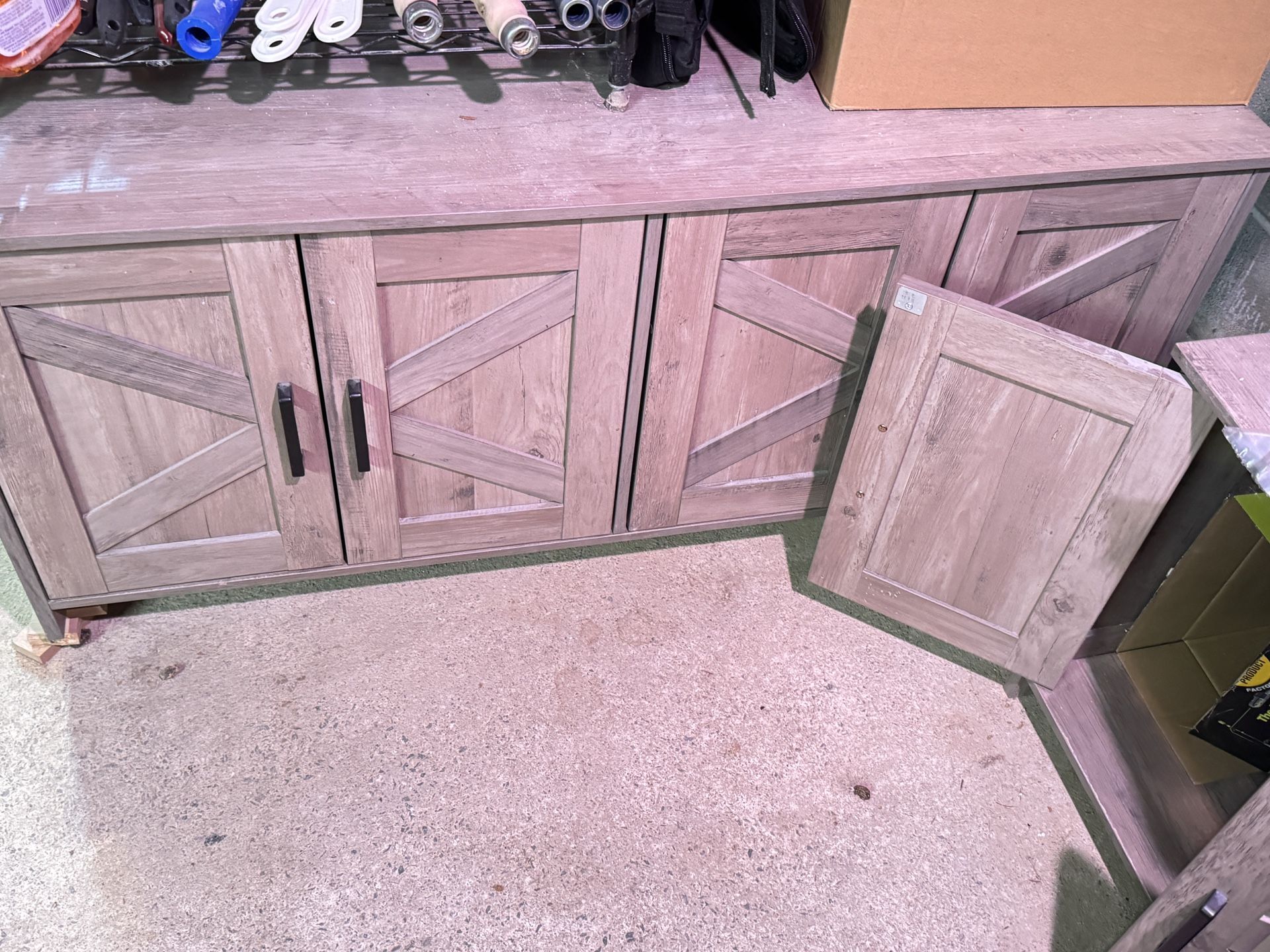2 Litter Box Cabinets