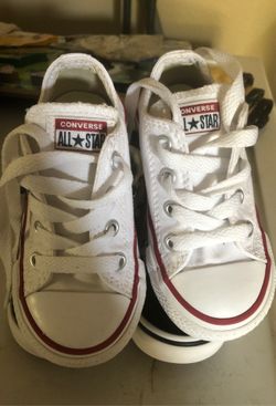 White converse size 7