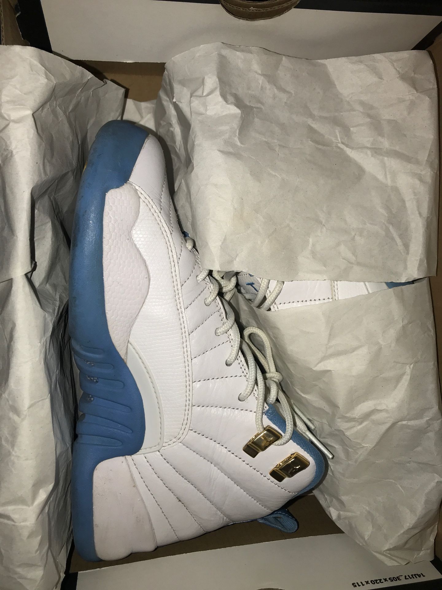 Jordan retro 12s size 5