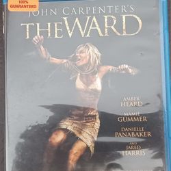 John Carpenter's "The Ward"  2011 HORROR  Blu-ray ~ Very GOOD 