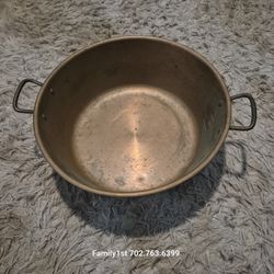 Great ANTIQUE FIND....2 PC SET OF COPPER FRENCE JAM BASINS $249 OBO