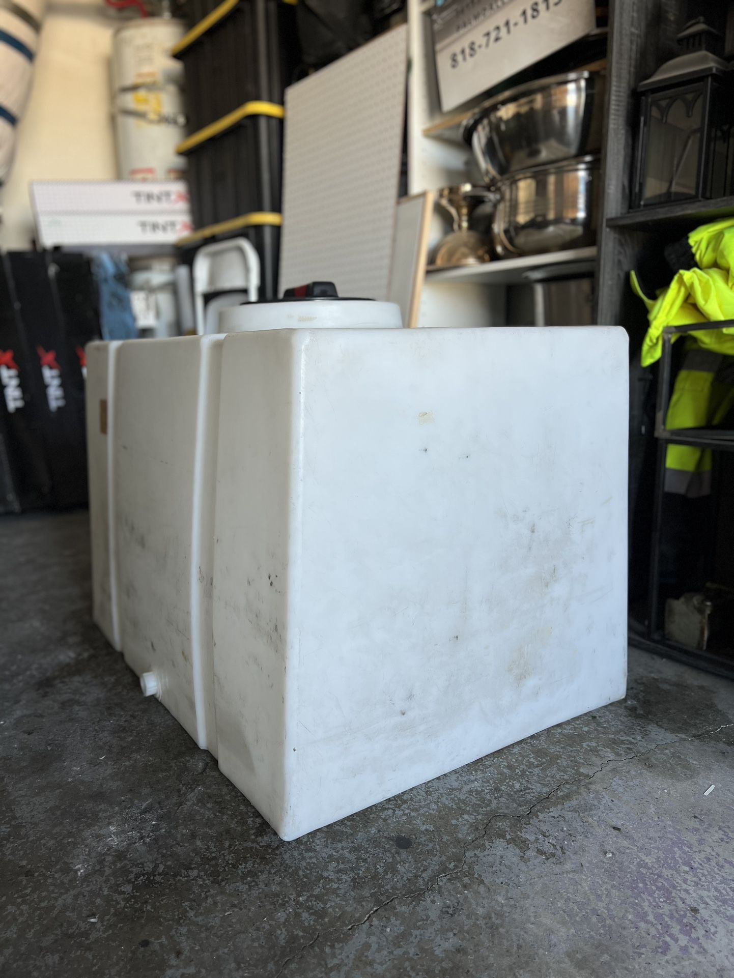 100 Gallon Detail Water Tank