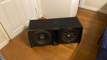 12-inch speakers works perfect
