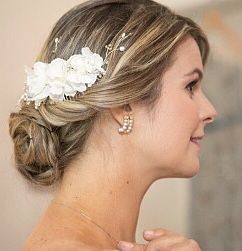 Bride tiara hair decoration
