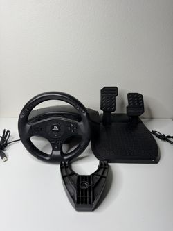 PS4/PS3 Thrustmaster T80 Racing Wheel & Pedals USB | Steering Wheel Set | Used
