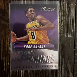 Kobe Bryant Card