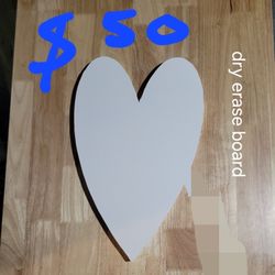 Valentine Double Sided Dry Erase Board
