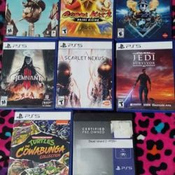 PS5 Games, $15 Each