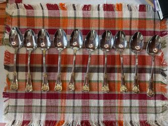 Old country roses silverware pieces 18/10 stamp gold/ stainless