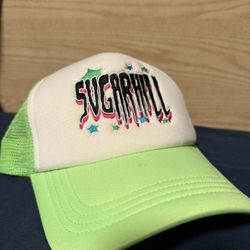 Sugarhill Trucker Hat Neon Green