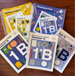 Dimensions Math Grade 1 B Complete Book Set