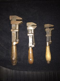 Antique wrenches over 100 years old
