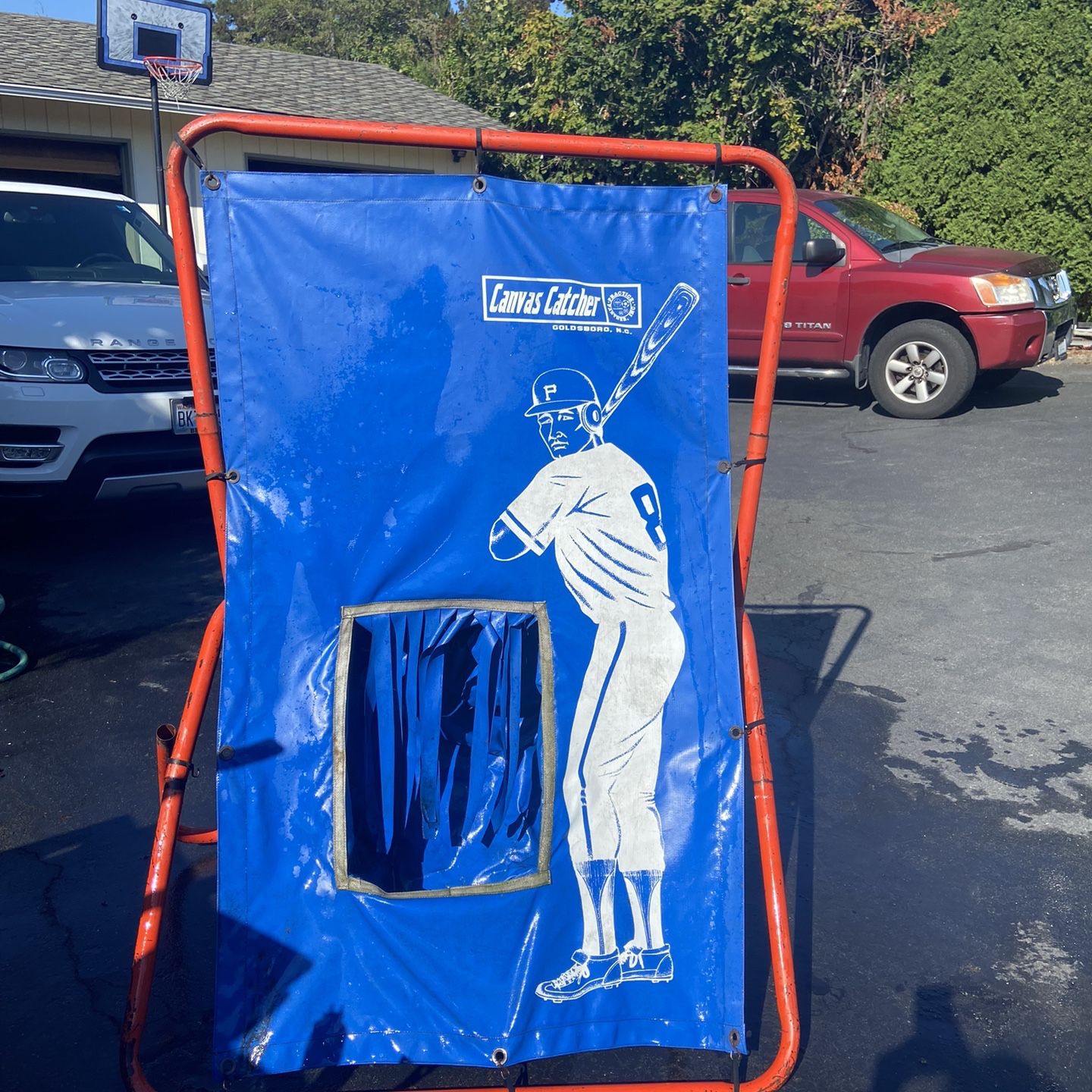 Baseball Canvas Catcher