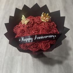 24 Forever Roses , Rosa’s Eterna, Eternal Buchon