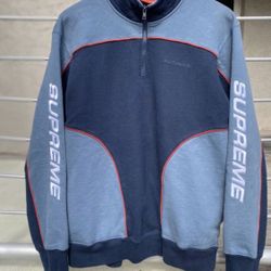 Supreme “Speedway Half Zip” Sweatshirt