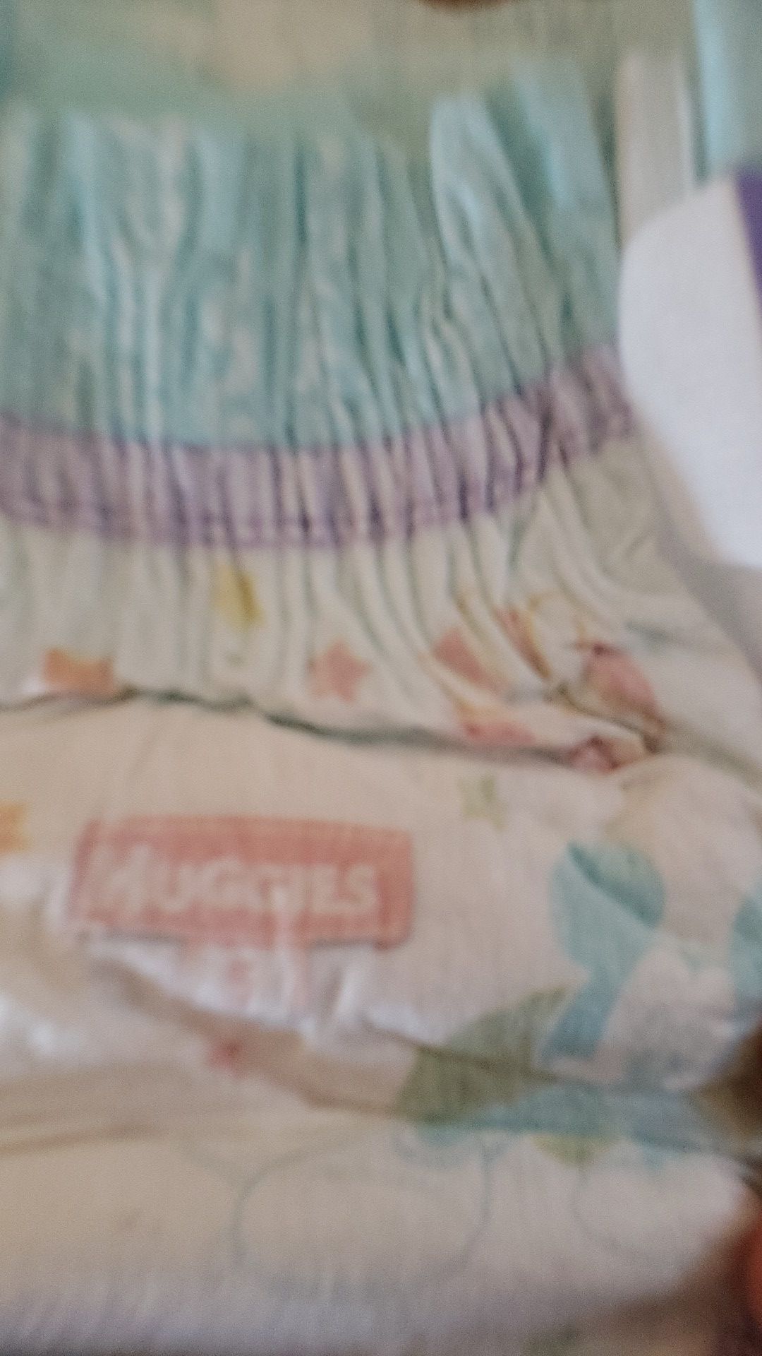 16 misc diapers Huggies, Luvs size 5
