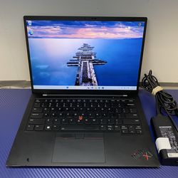 LENOVO THINKPAD X1 CARBON, 9TH GEN I7-11 GEN 16GB 512 GB