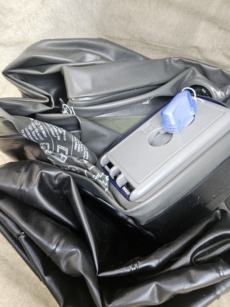 Ozark Trails Full Size Air Mattress with Pump USED ONCE ONLY; PAID $80.00 Originally