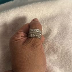 Silver Men’s Ring Size 8or 9 