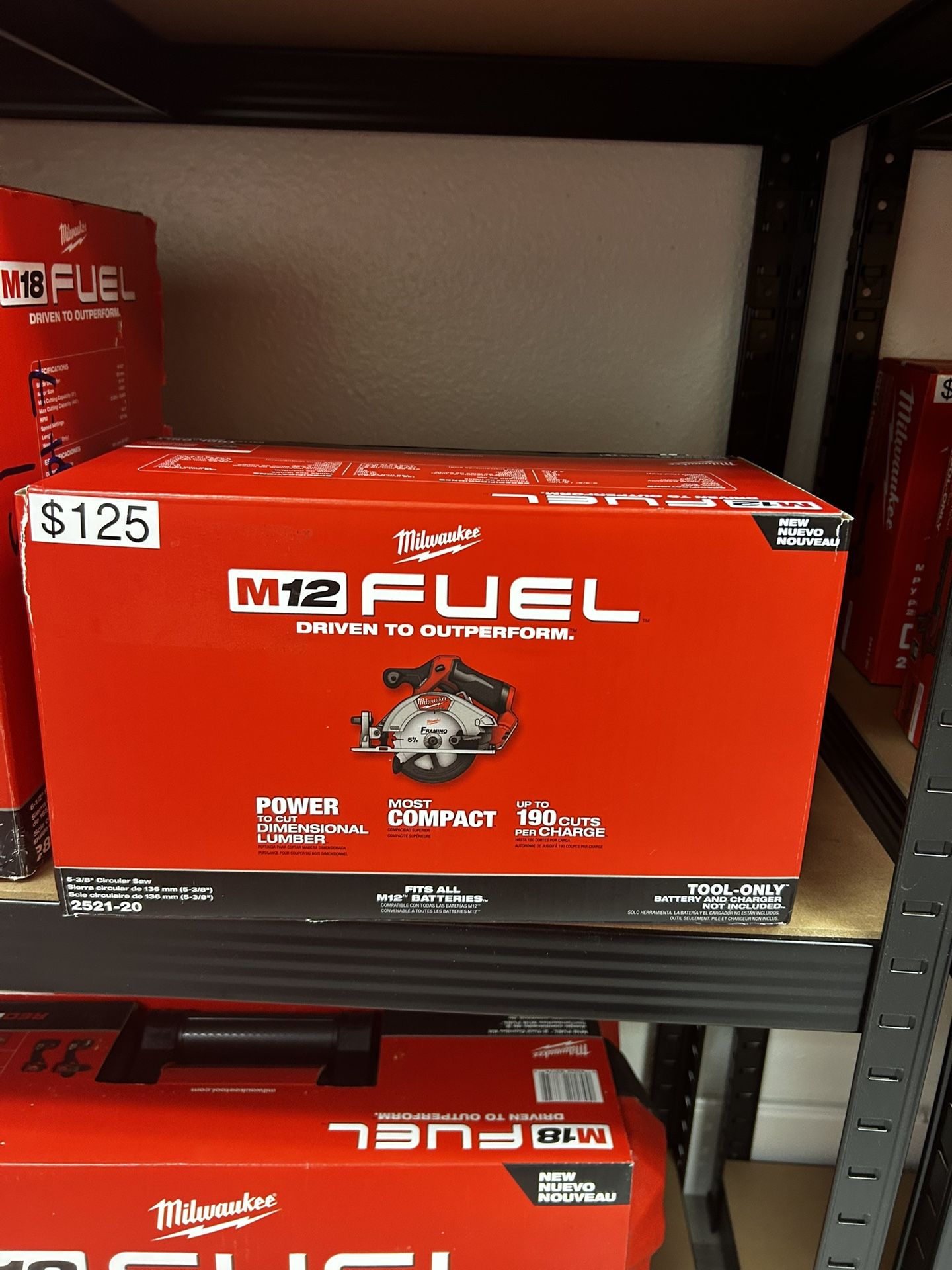Milwaukee M12 Fuel 5-3/8” Circular Saw