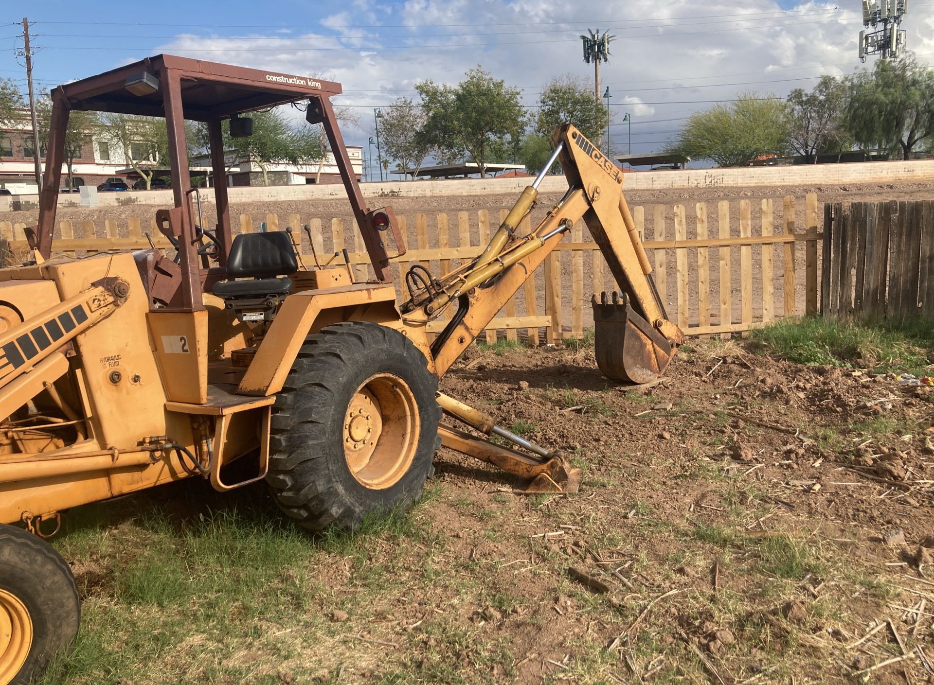 Case 580c Backhoe