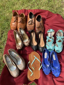 Zapatos todos x 25.00
