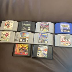 Nintendo 64 Game Lot Tony Hawk Sega Video Games