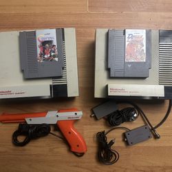 2 NES CONSOLES FOR PARTS