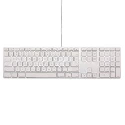 A1243 Apple USB Wired Keyboard Aluminum with Numeric Keypad MB110