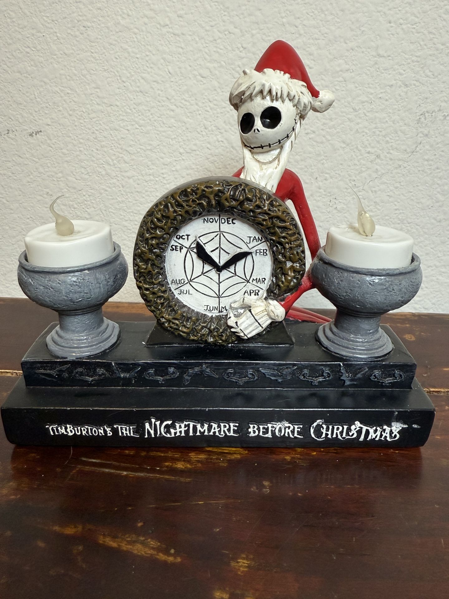 Disney The Nightmare Before Christmas Santa Jack Skellington LED Tea LITE 