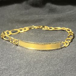 Mens 10k Gold Bracelet